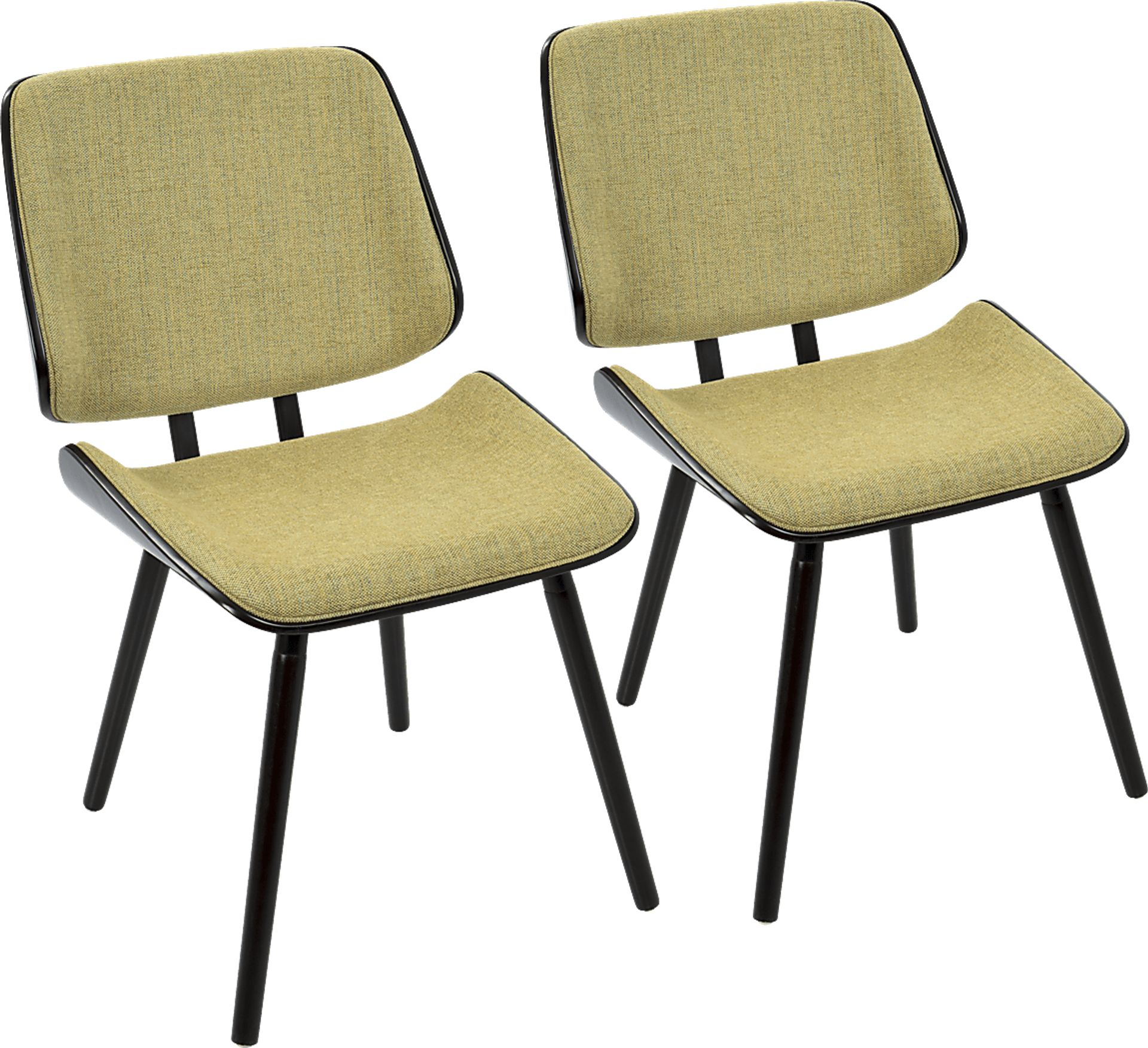 Leverett Yellow Dining Chair (Set of 2) - Image 1