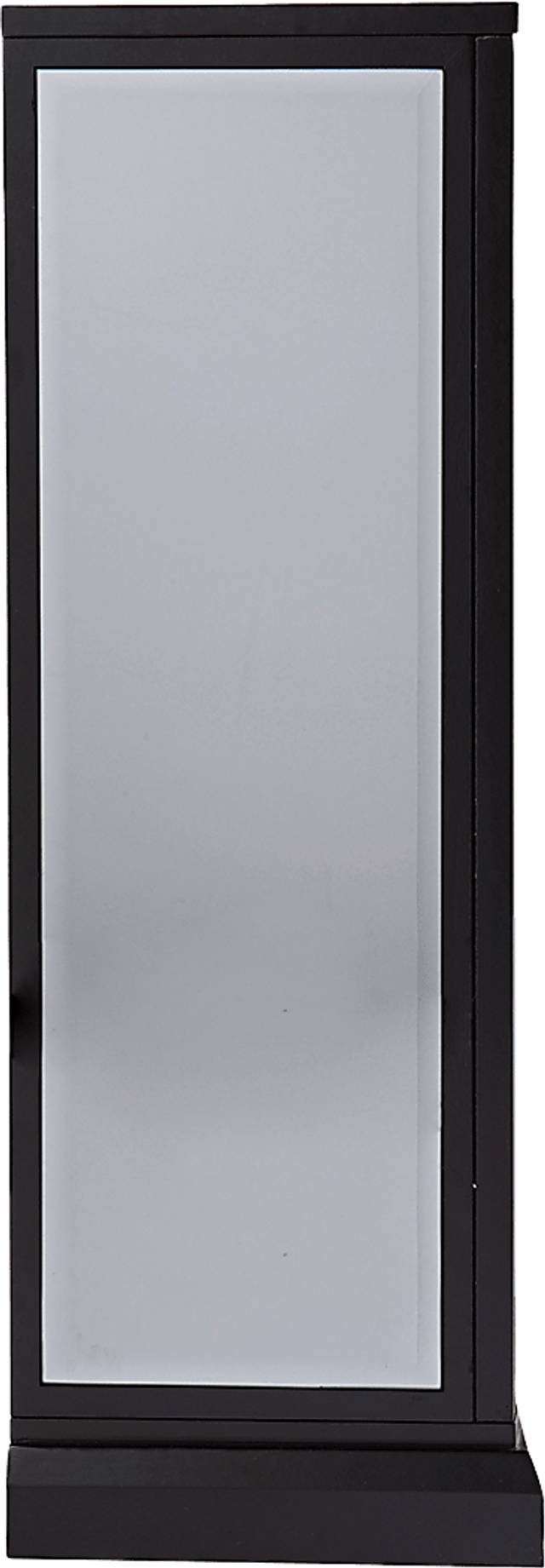 Levering II Black 44 in. Console, With Electric Log Fireplace - Thumbnail - Image 3