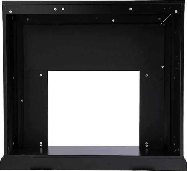 Levering II Black 44 in. Console, With Electric Log Fireplace - Thumbnail - Image 4