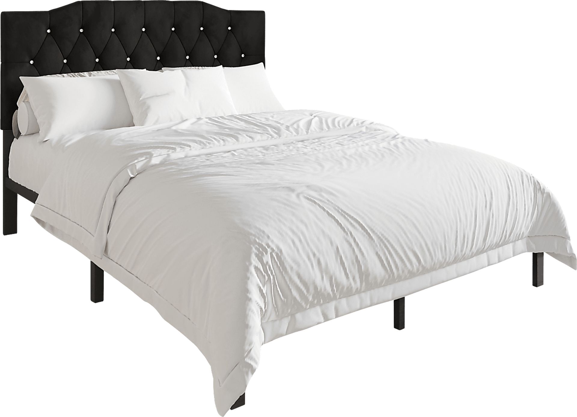 Leveson Black Full Bed - Image 1