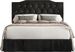 Leveson Black King Bed