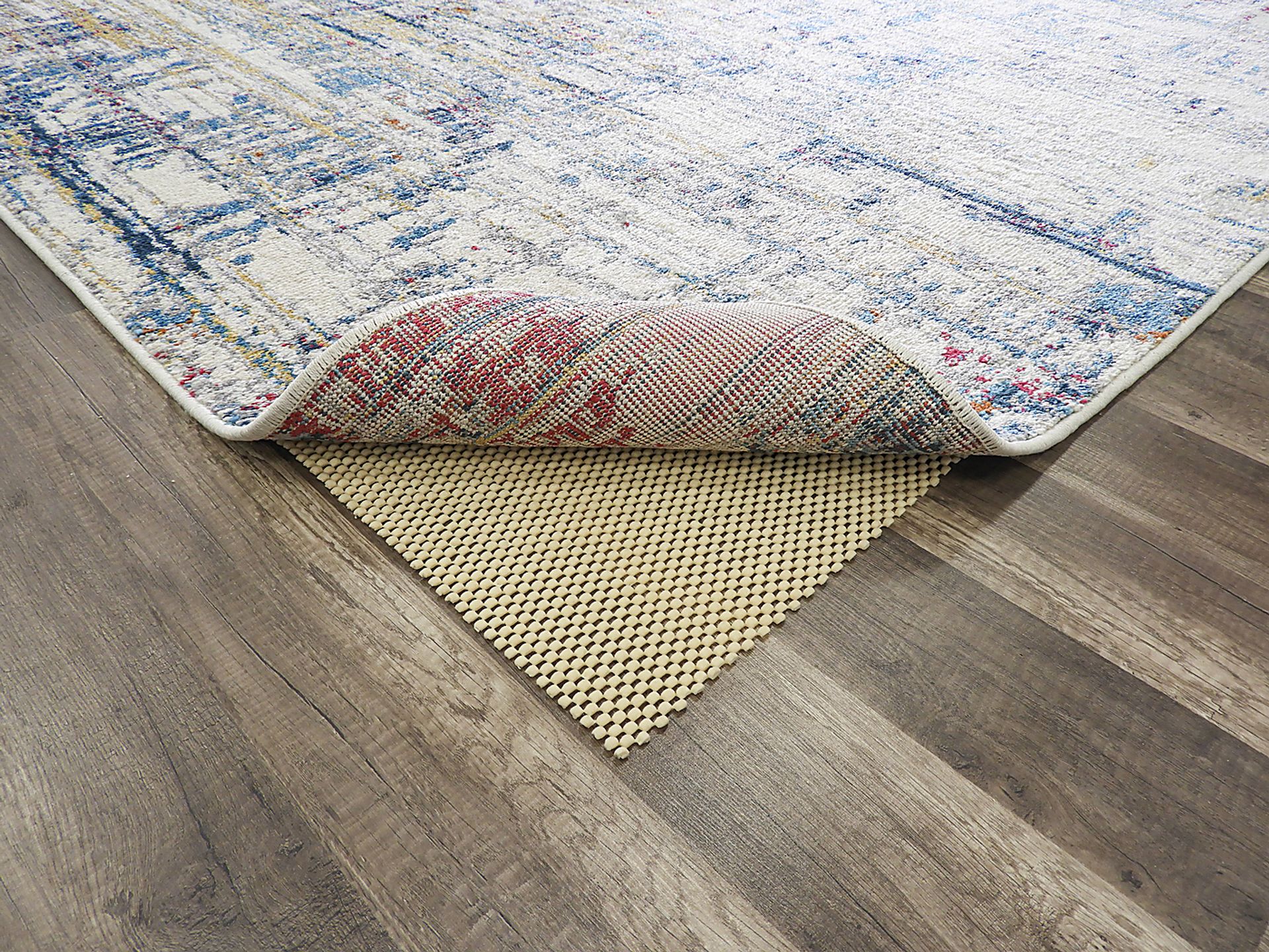 CosmoLiving By Cosmopolitan Levette Blue 8' x 10' Rug - Image 3