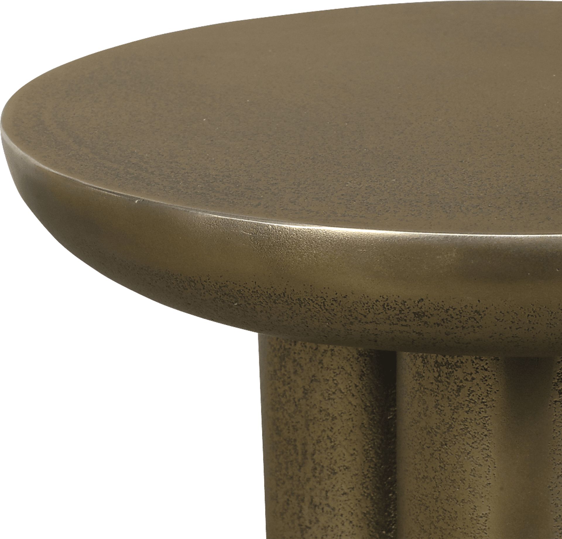 Lewawi Brass Outdoor End Table - Image 4