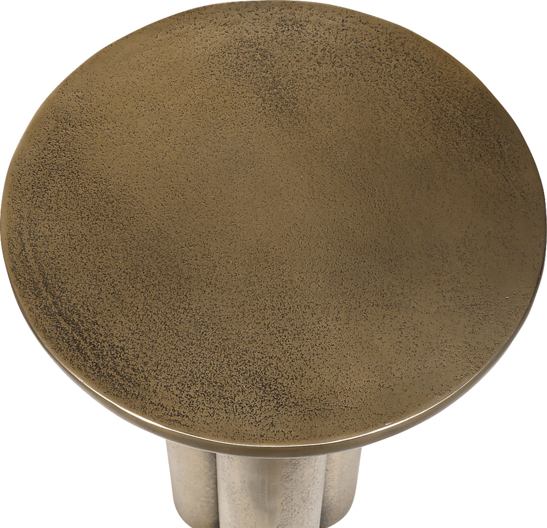 Lewawi Brass Outdoor End Table - Image 5