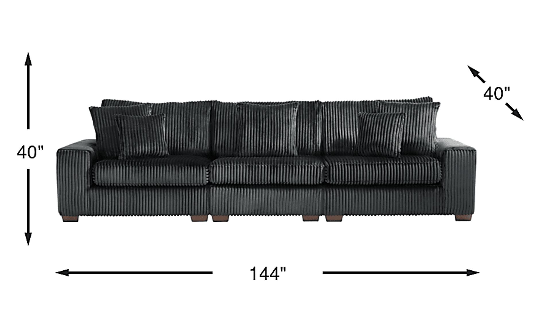 Dimension Image. Please refer to the Dimension Tab on this page for dimension details.