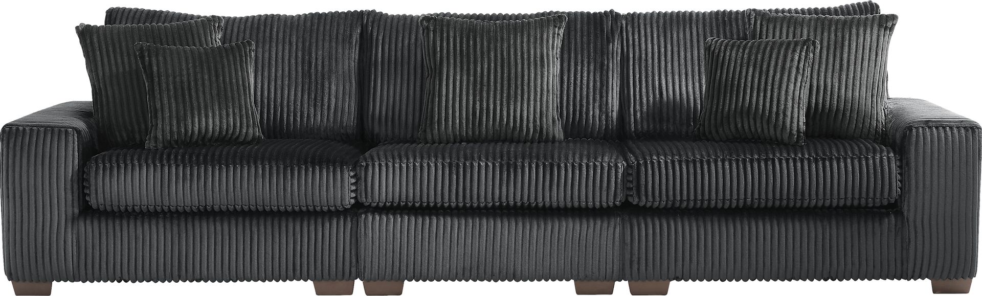 Lexford Park Black 3 Pc Sectional - Image 1