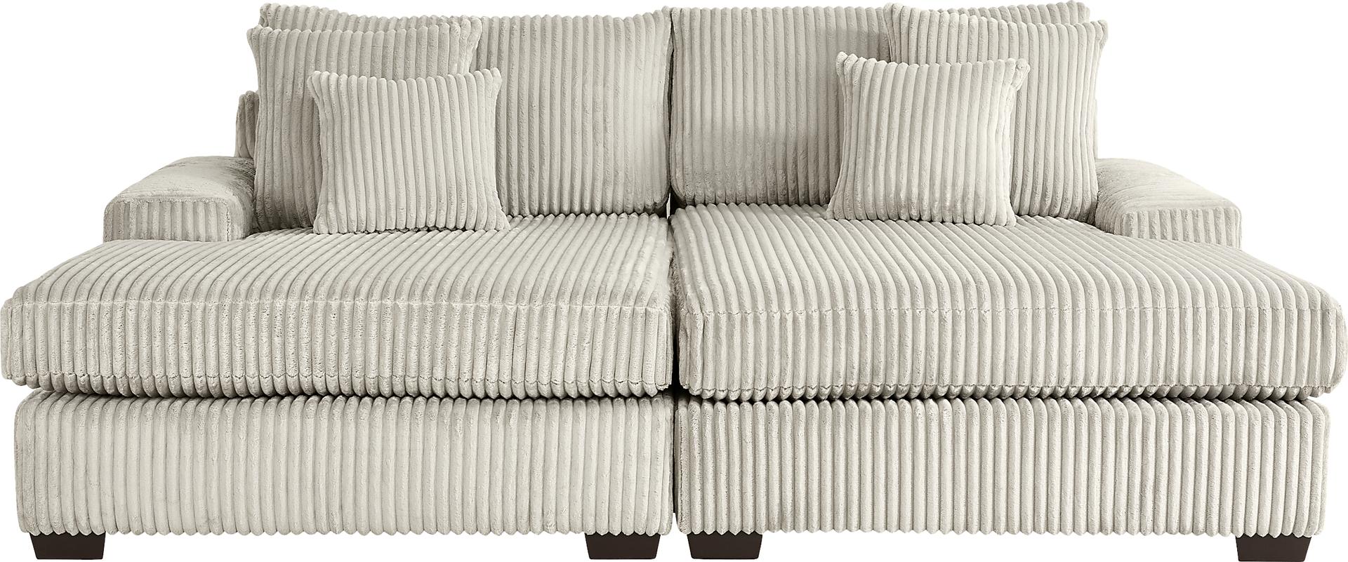 Lexford Park Gray 2 Pc Sectional