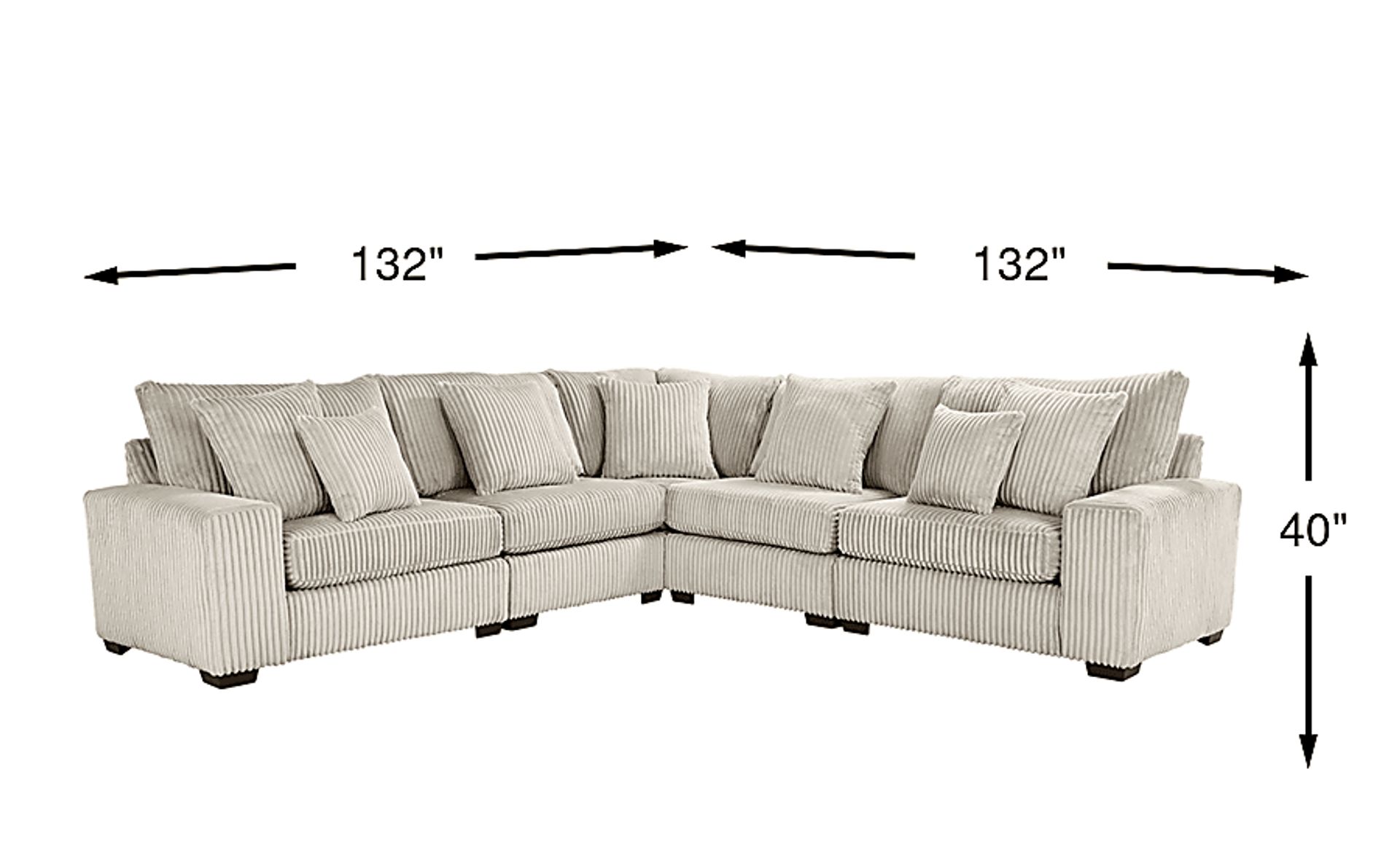 Dimension Image. Please refer to the Dimension Tab on this page for dimension details.