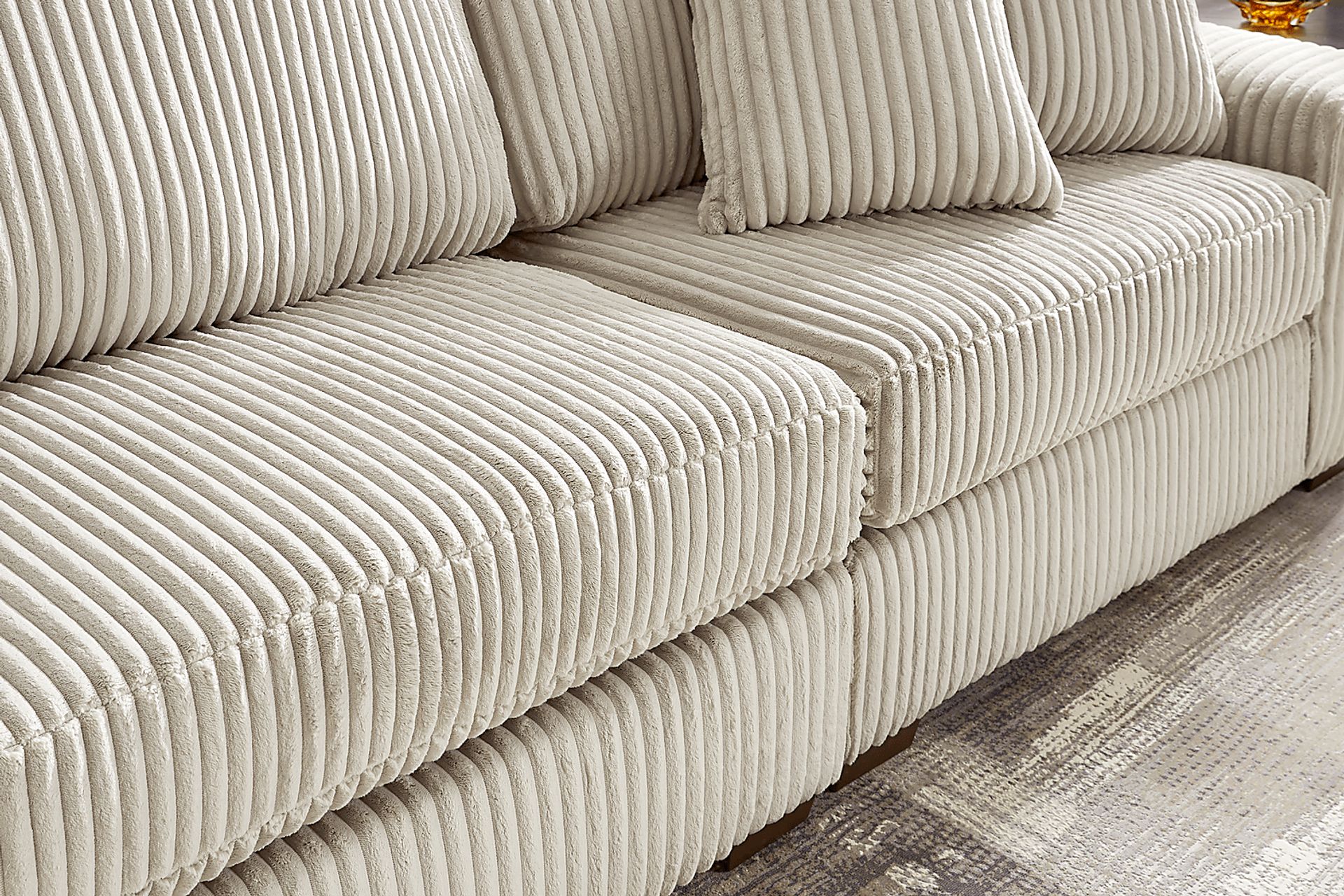 Lexford Park Gray 6 Pc Sectional - Image 9