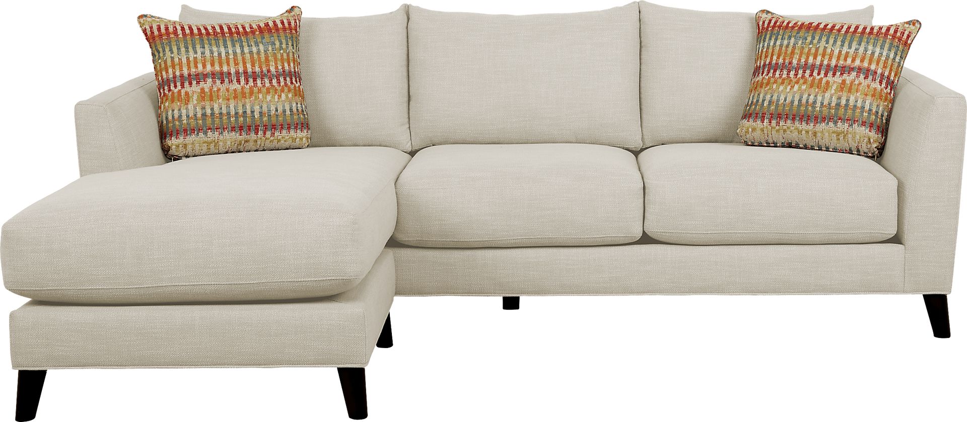 Lexington Avenue Ivory 2 Pc Sectional - Image 1