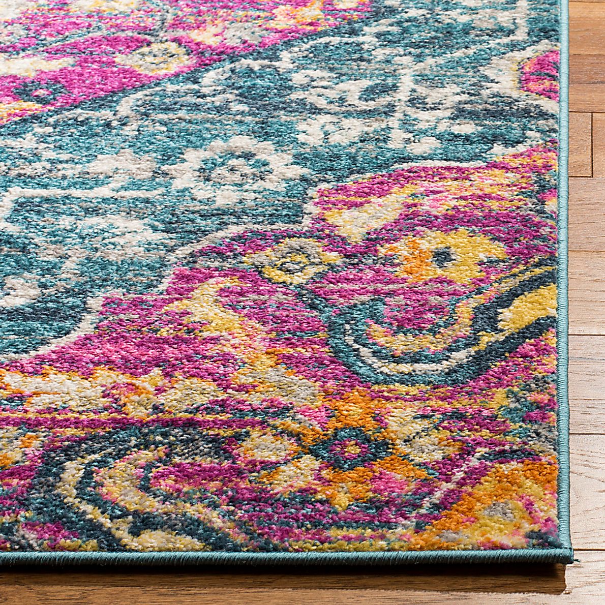 Leya Nights Blue 5'1 x 7'6 Rug