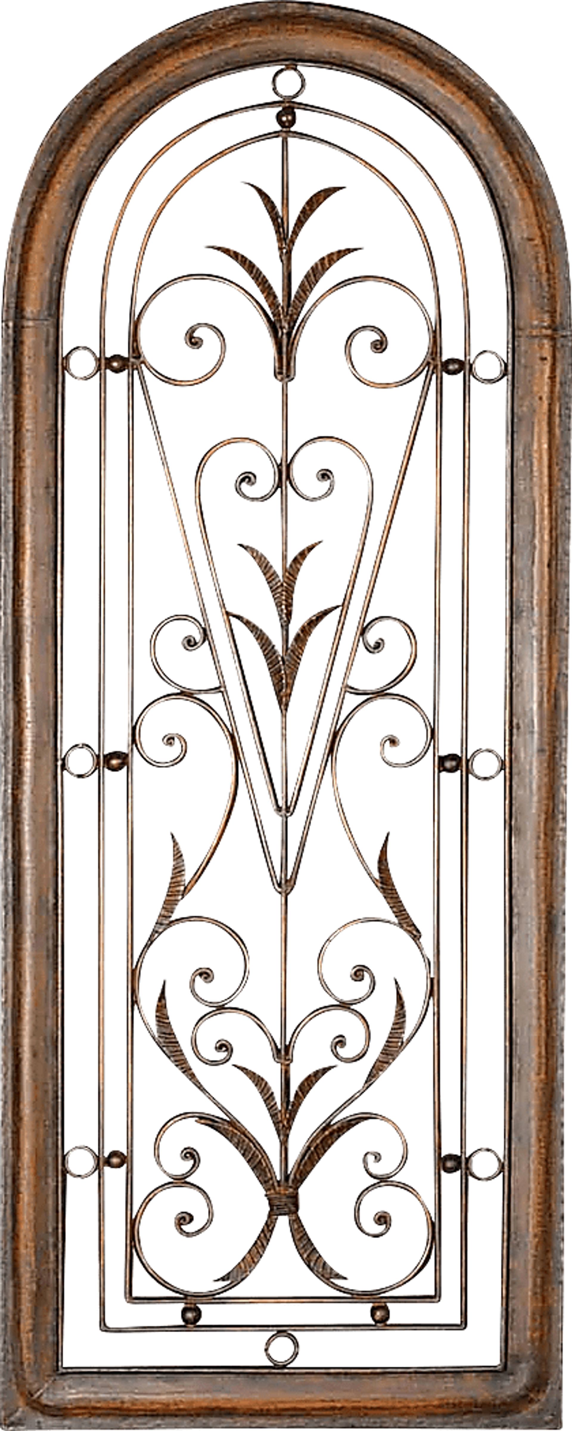 Leylin Brown Wall Decor - Image 1
