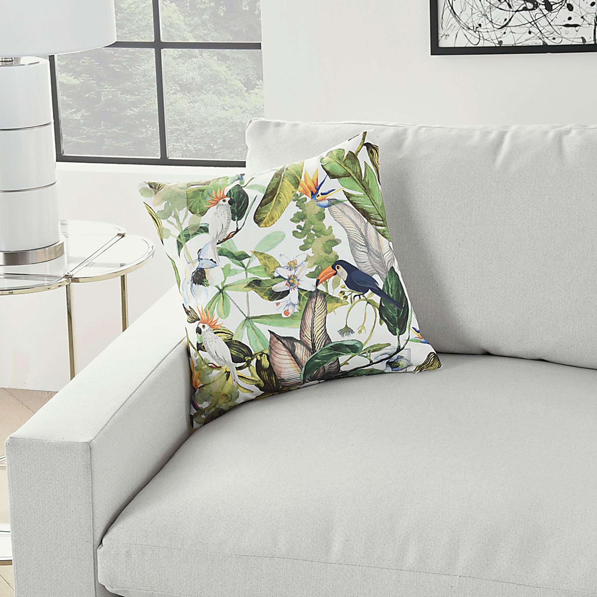 Lhoris Green Indoor/Outdoor Accent Pillow - Image 4