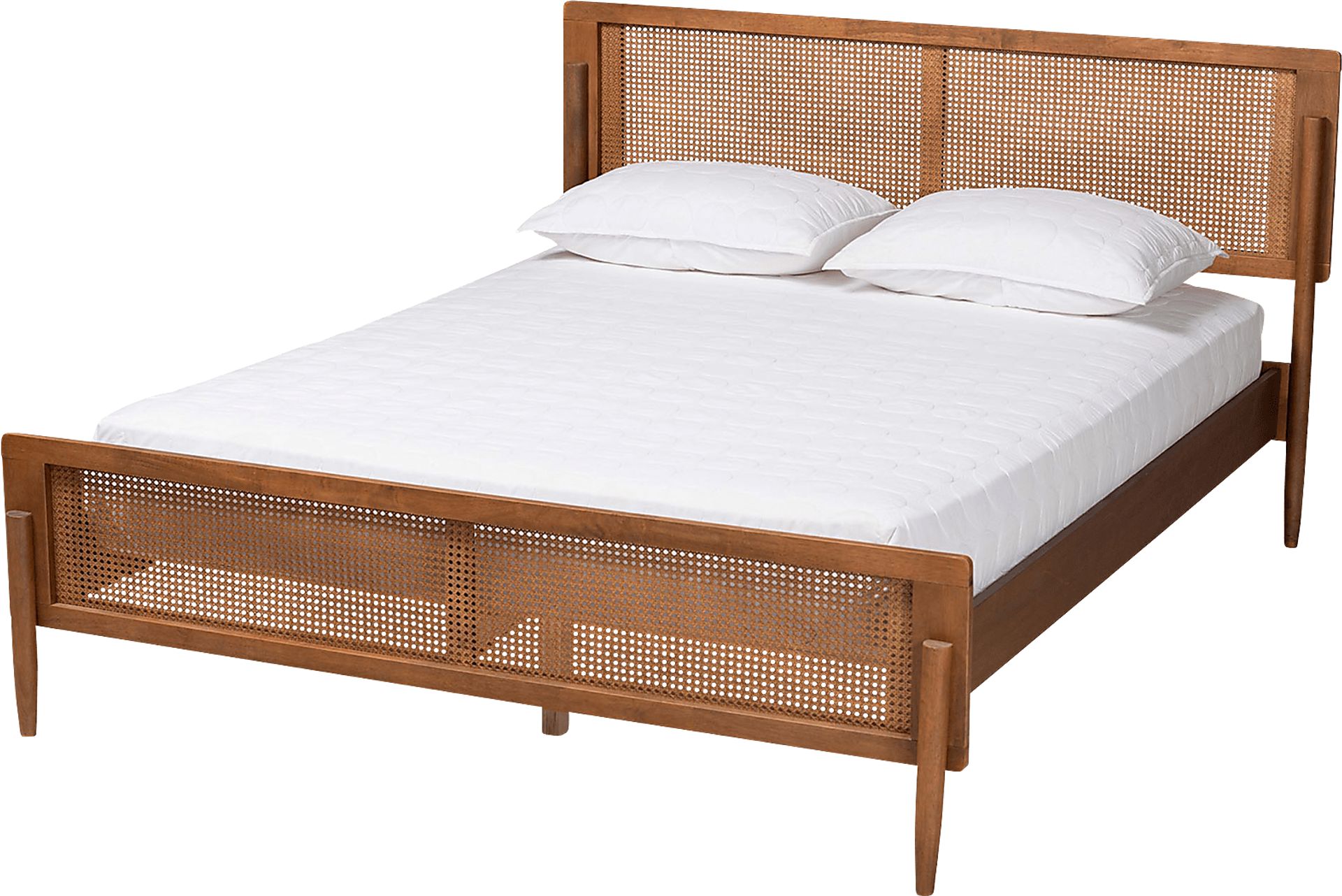 Liahona Brown Queen Platform Bed - Image 1