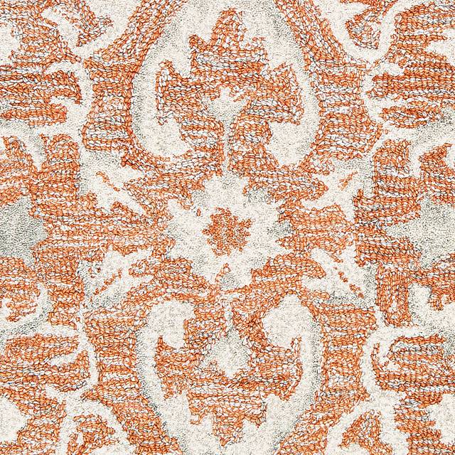 Libena Orange 7'9 x 9'9 Rug - Thumbnail - Image 3