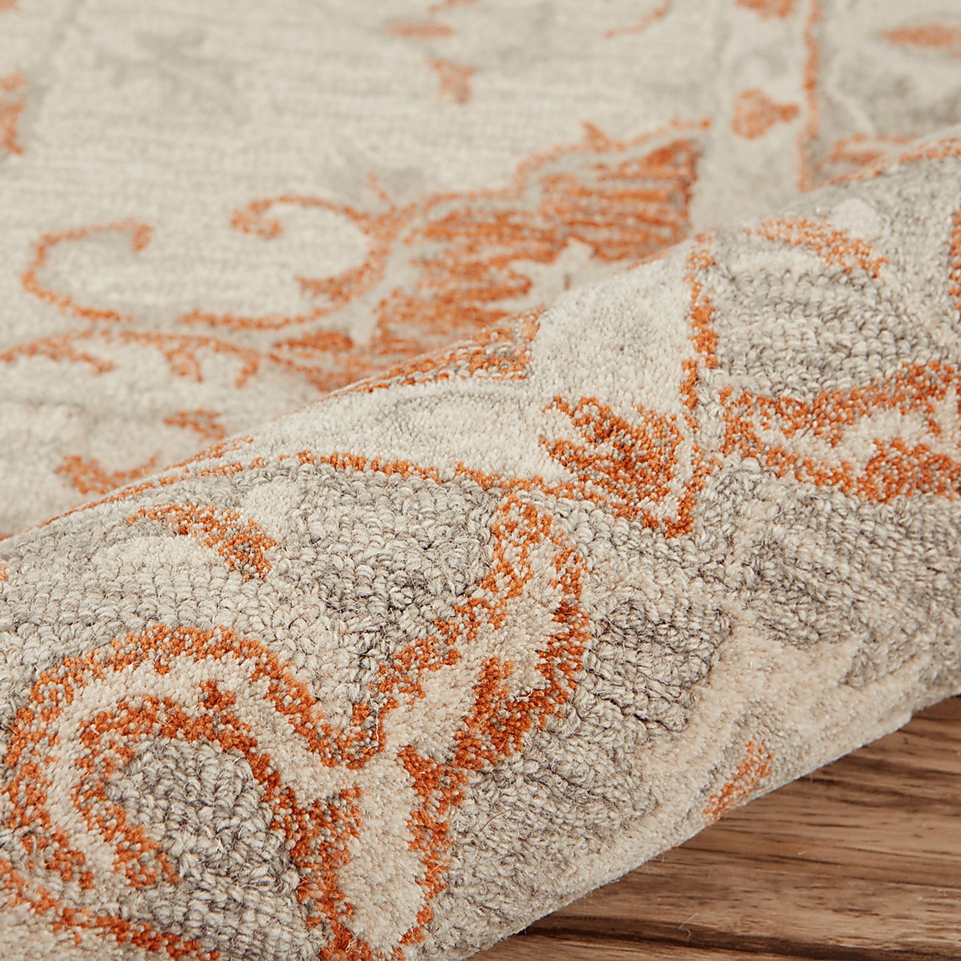 Libena Orange 7'9 x 9'9 Rug - Image 6