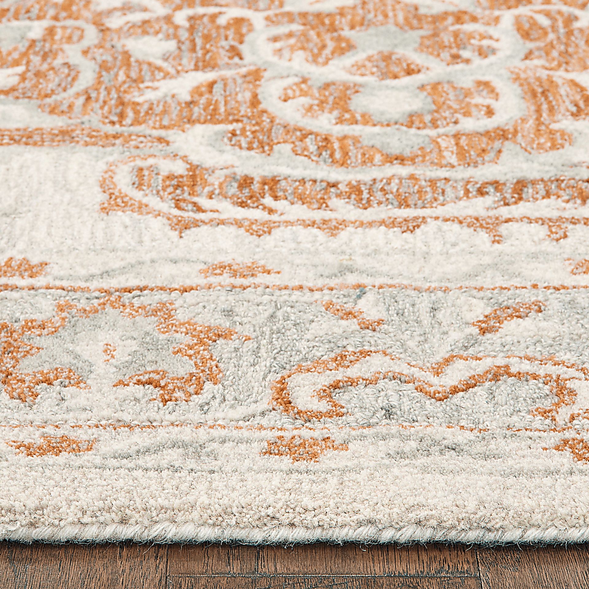 Libena Orange 7'9 x 9'9 Rug - Image 8