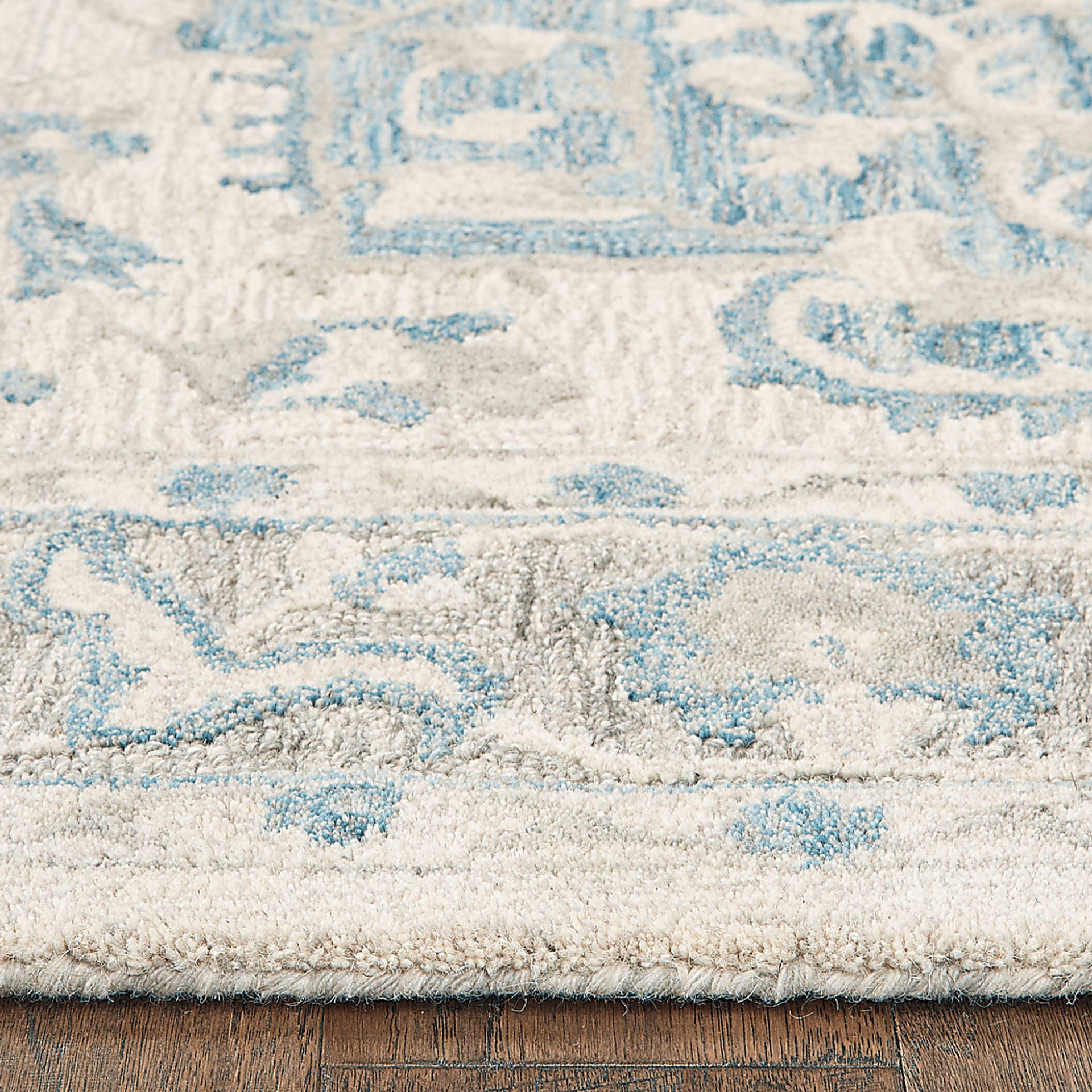 Libena Teal 7'9 x 9'9 Rug - Image 8