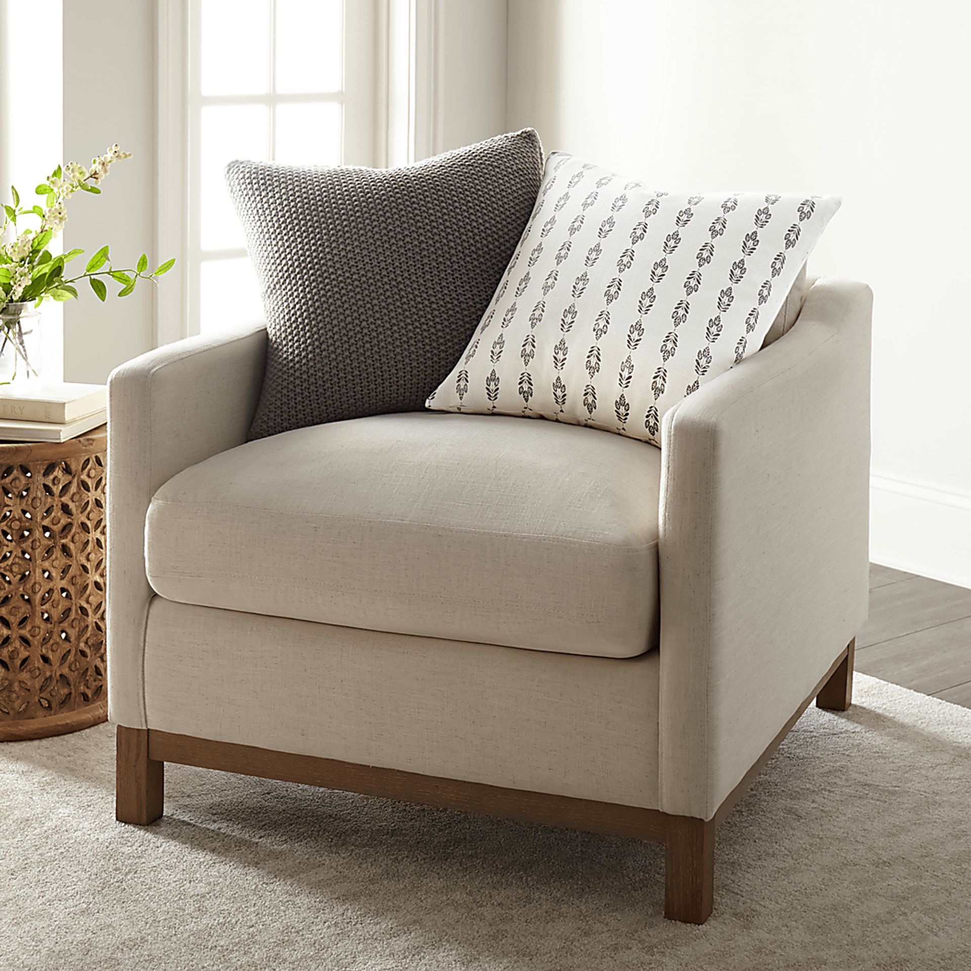 Liddi Gray Accent Pillow Set of 2 - Image 3
