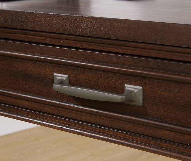 Lidemann Brown Desk with Fingerprint Lock - Thumbnail - Image 8