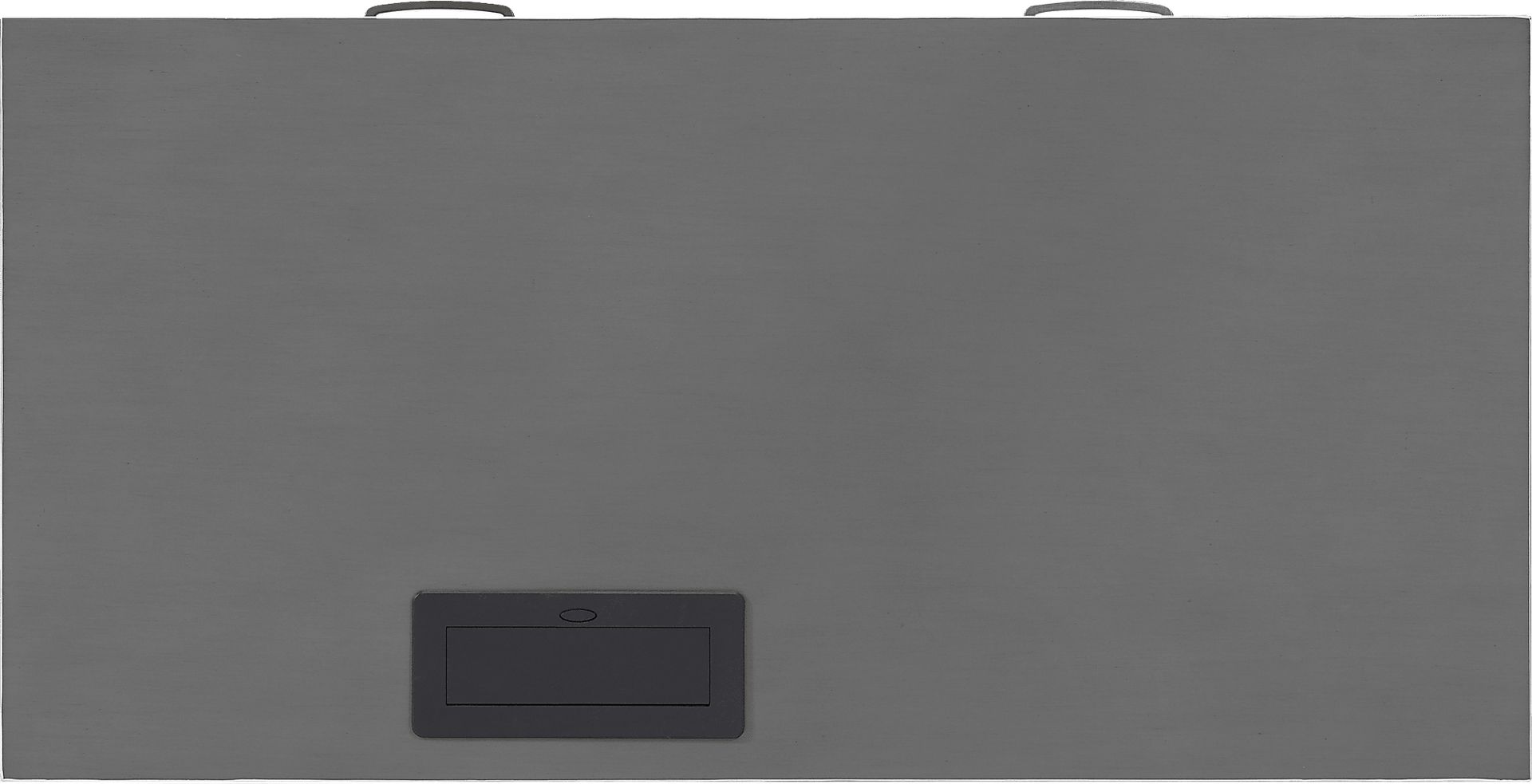 Lidemann White Desk with Fingerprint Lock - Image 4