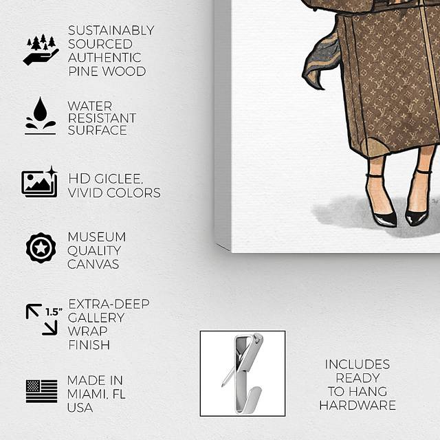 Life Of A Traveler Brown Artwork - Thumbnail - Image 2