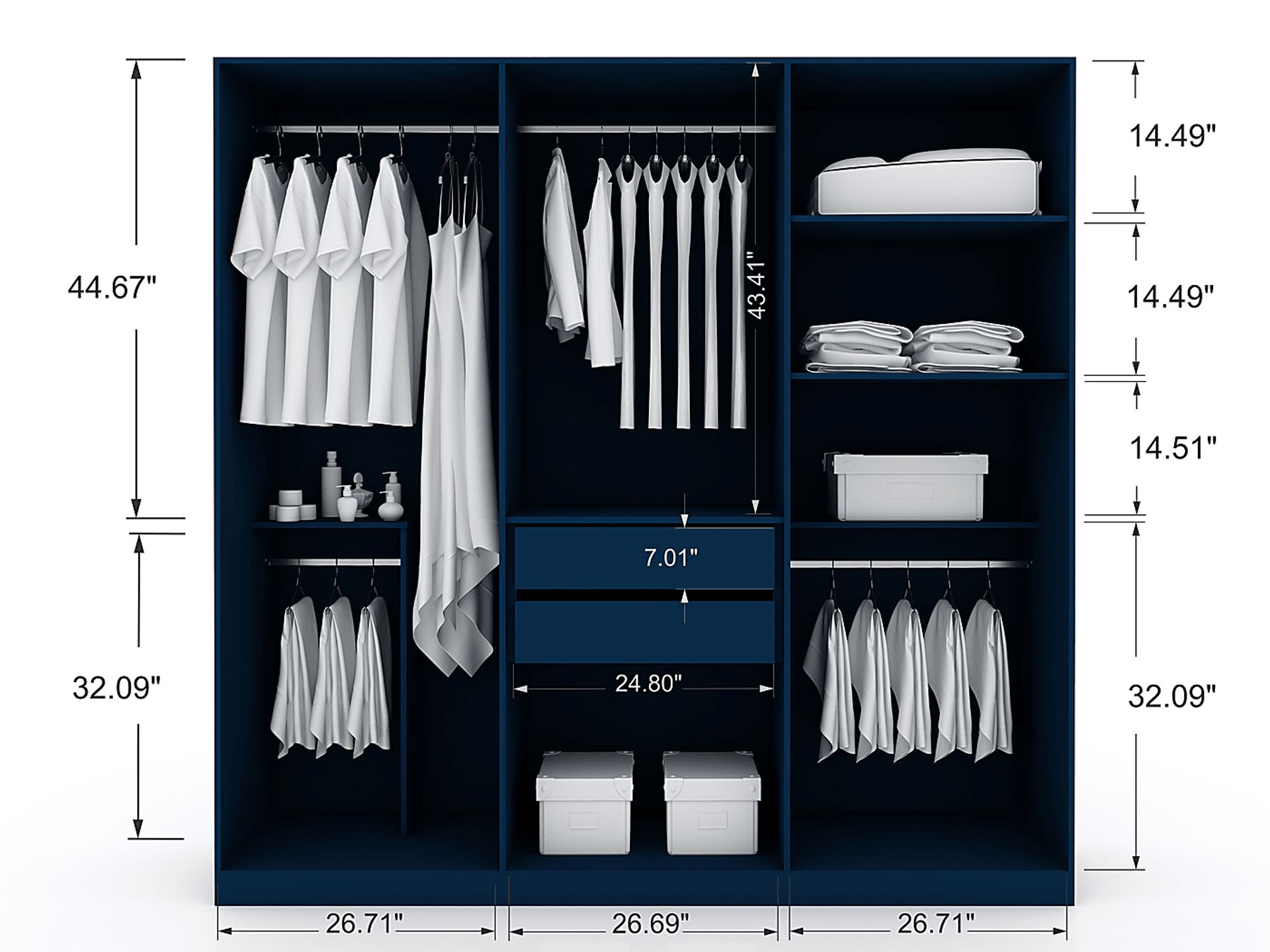 Lifehive Blue Storage Cabinet - Image 14
