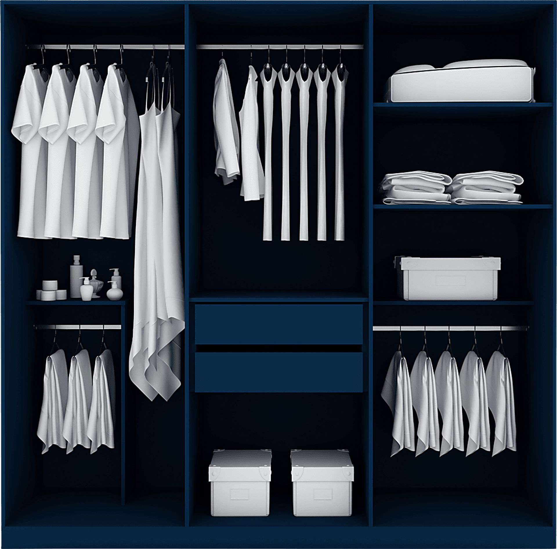 Lifehive Blue Storage Cabinet - Image 4