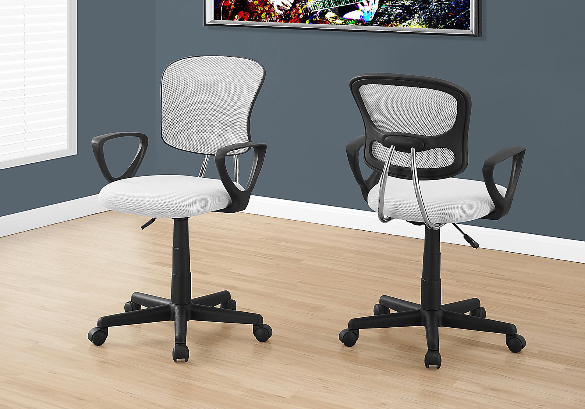 Lifetechs White Office Chair - Image 2