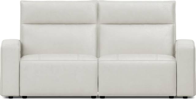 ModularTwo Light Gray 2 Pc Dual Power Reclining Loveseat - Thumbnail - Image 1