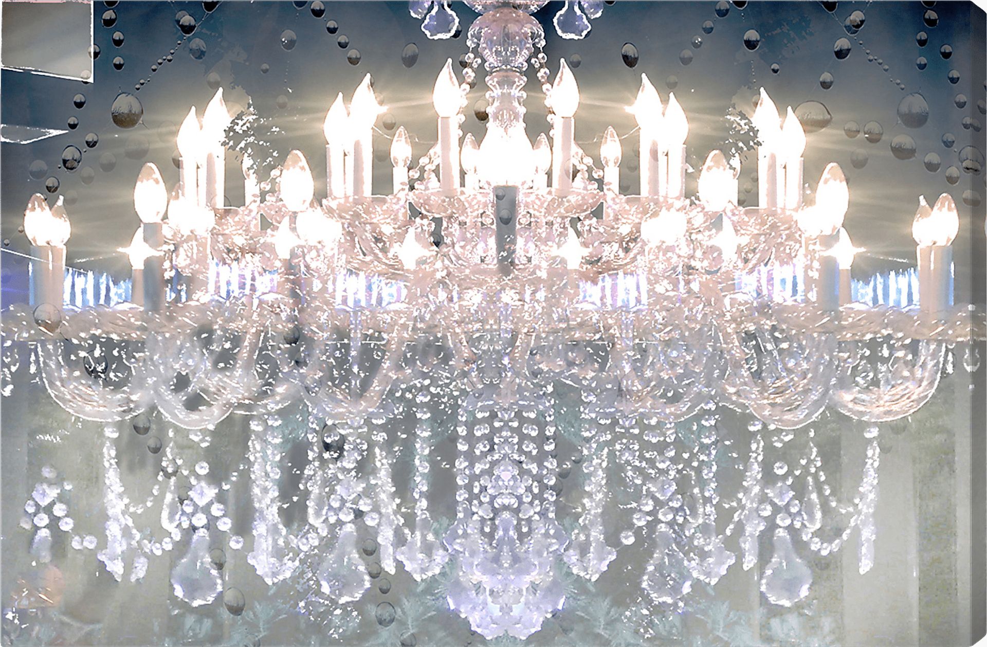 Light In The Darkness White Artwork - Image 1