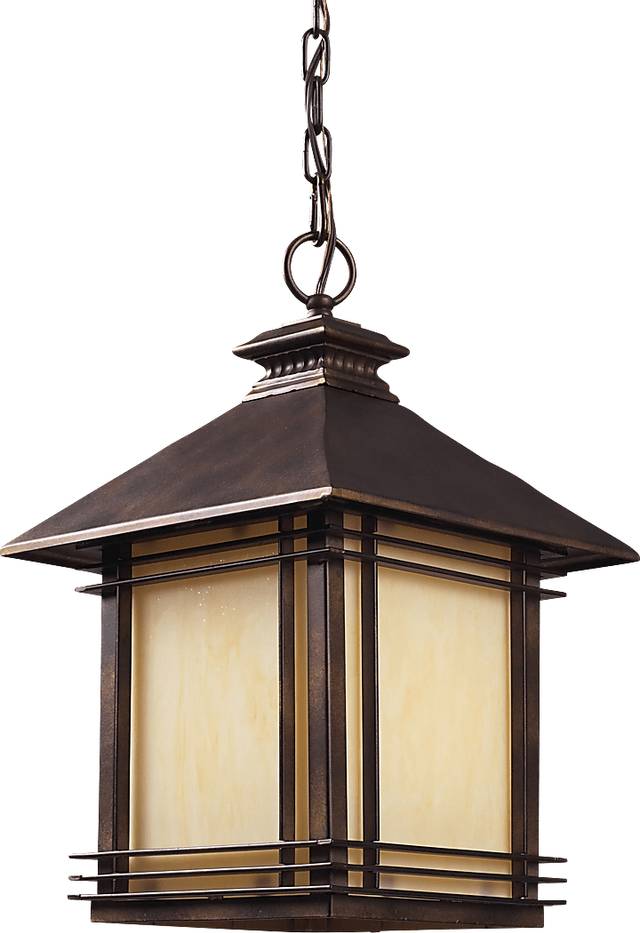 Lighthouse Boulevard Brown Outdoor Chandelier - Thumbnail - Image 1