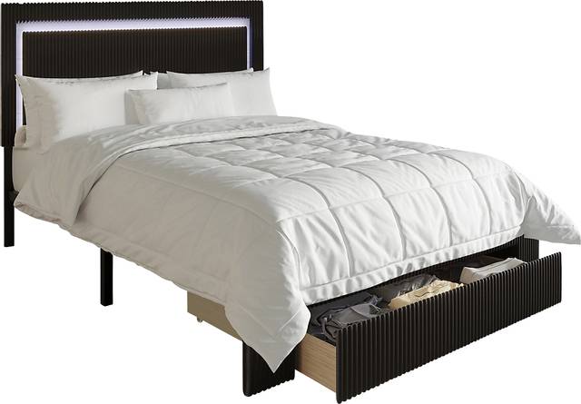Ligon Black King Bed - Thumbnail - Image 1