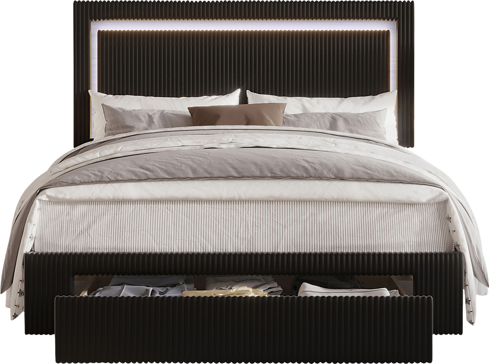 Ligon Black Twin Bed - Image 3