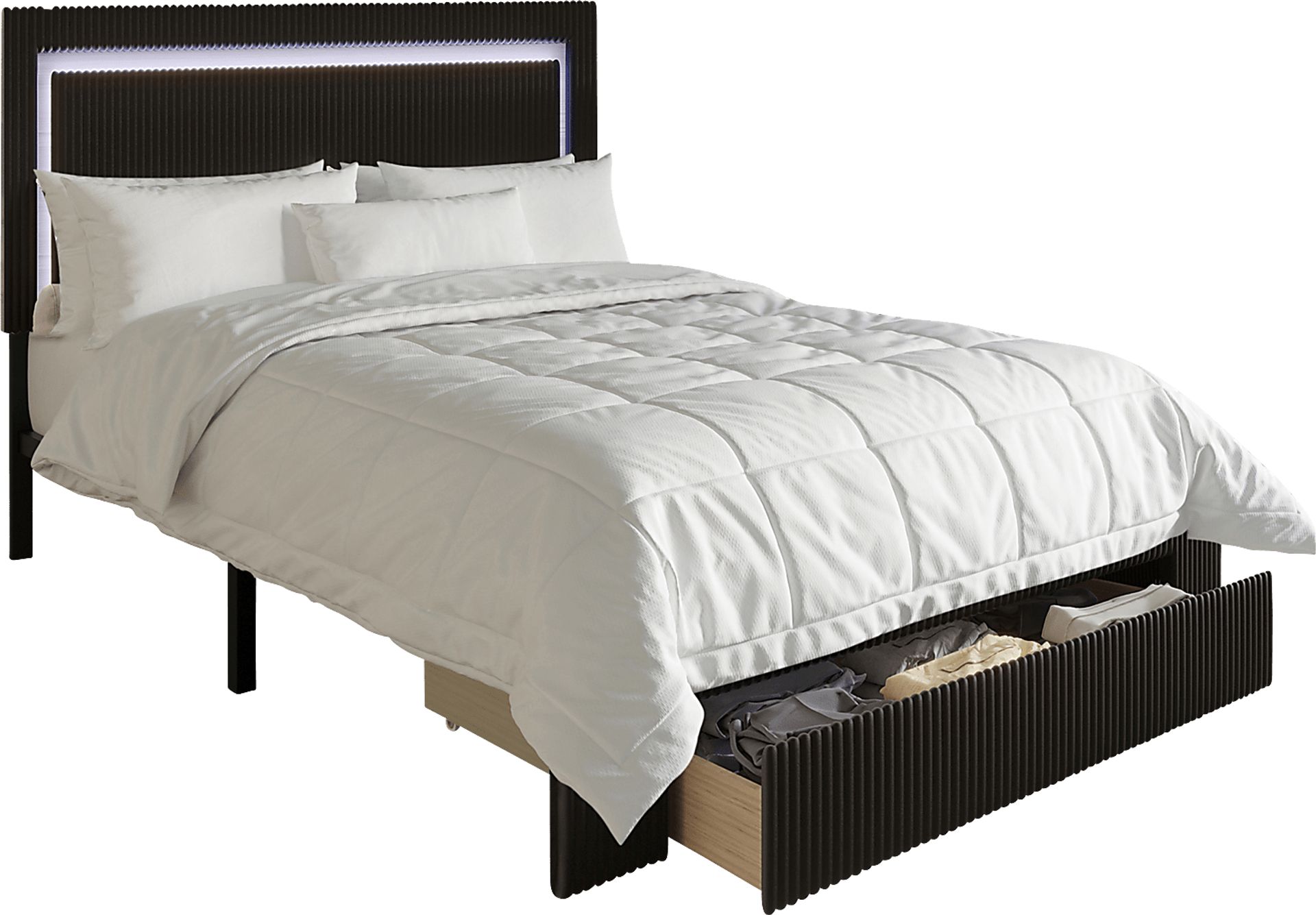Ligon Black Twin Bed - Image 1