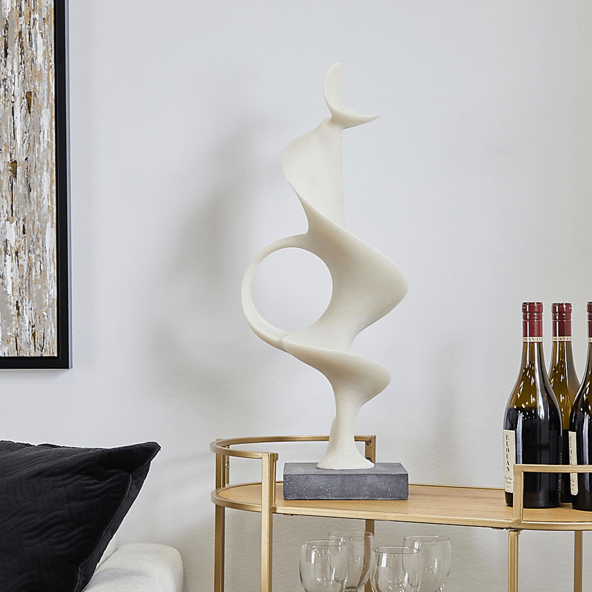 Liguri White Sculpture - Image 2