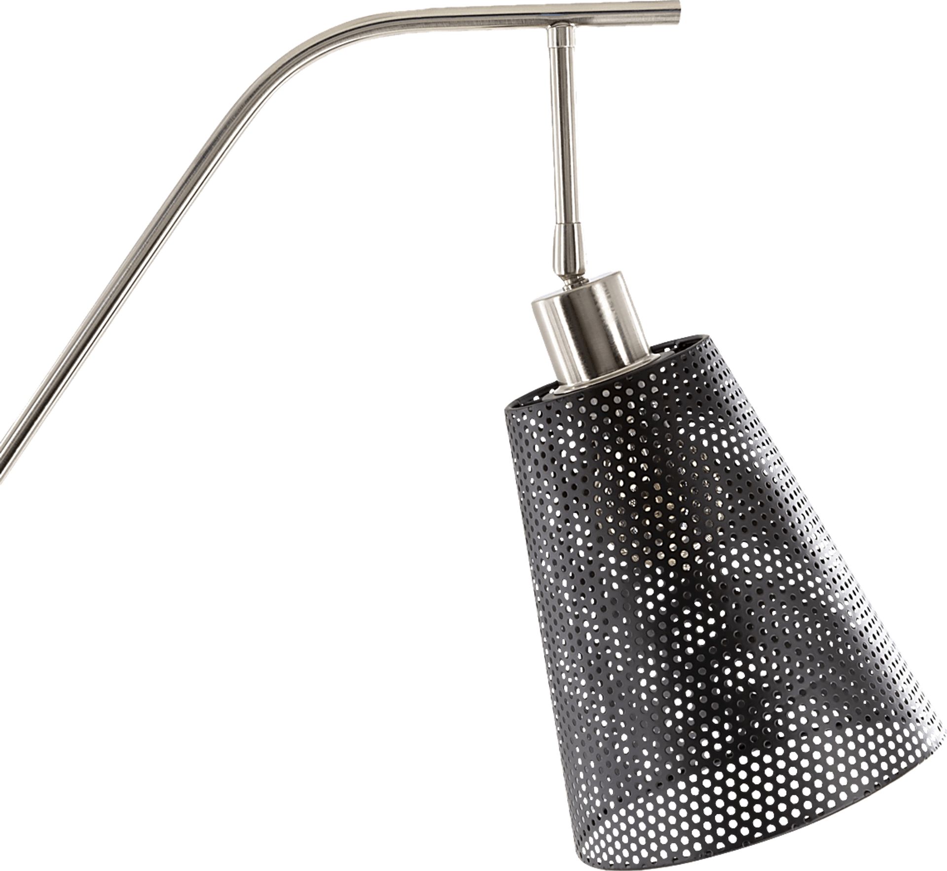 Lilac Lane Nickel Lamp - Image 2