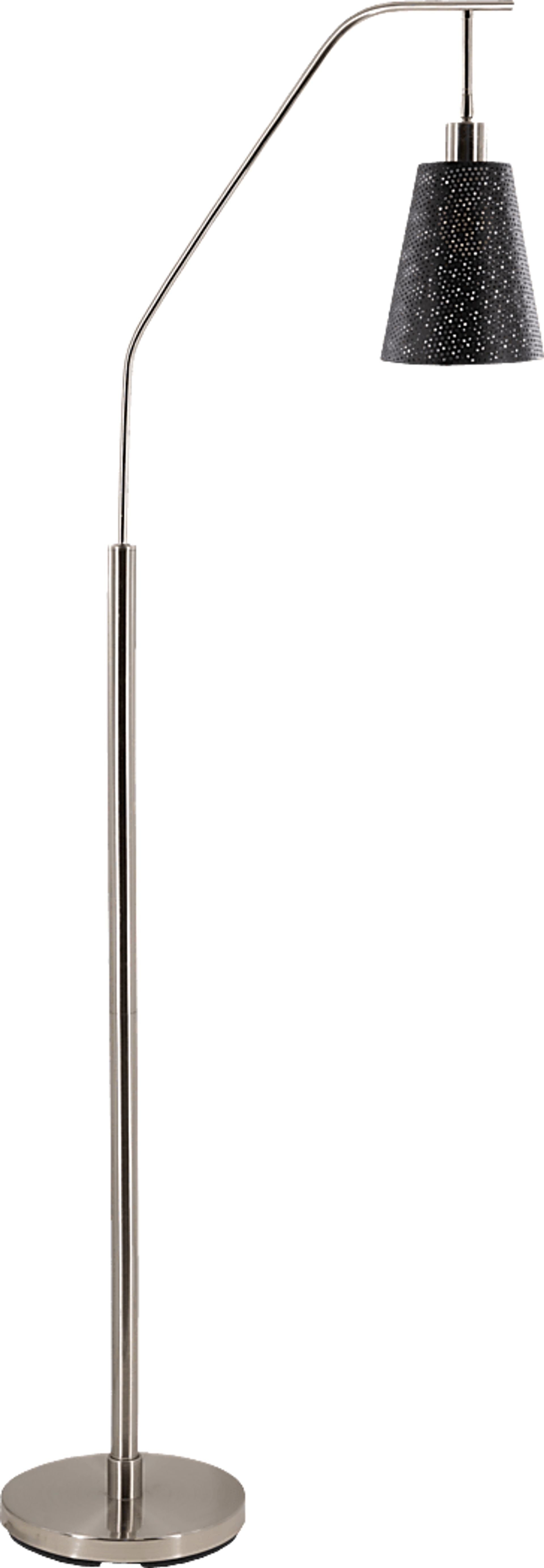 Lilac Lane Nickel Lamp - Image 1