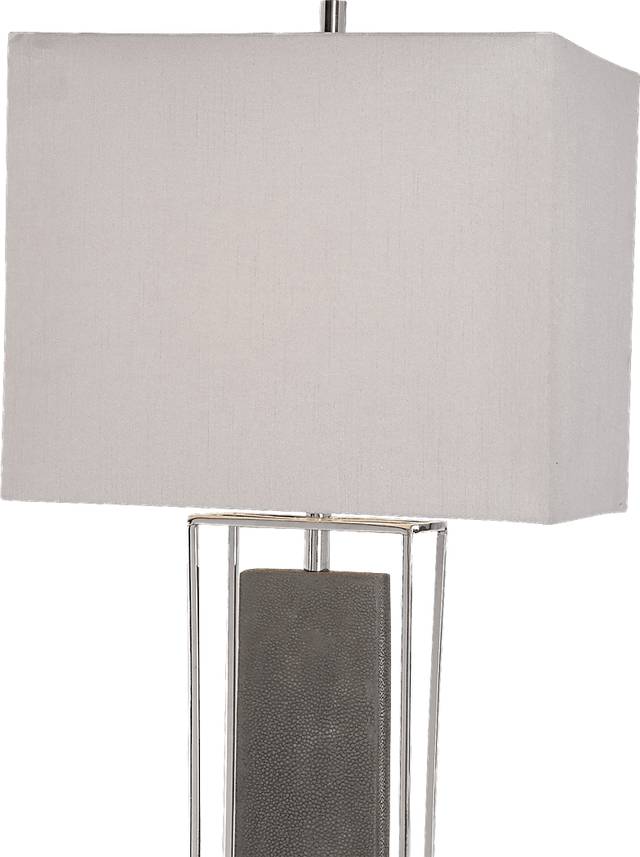 Lilian Lane Gray Lamp - Thumbnail - Image 3