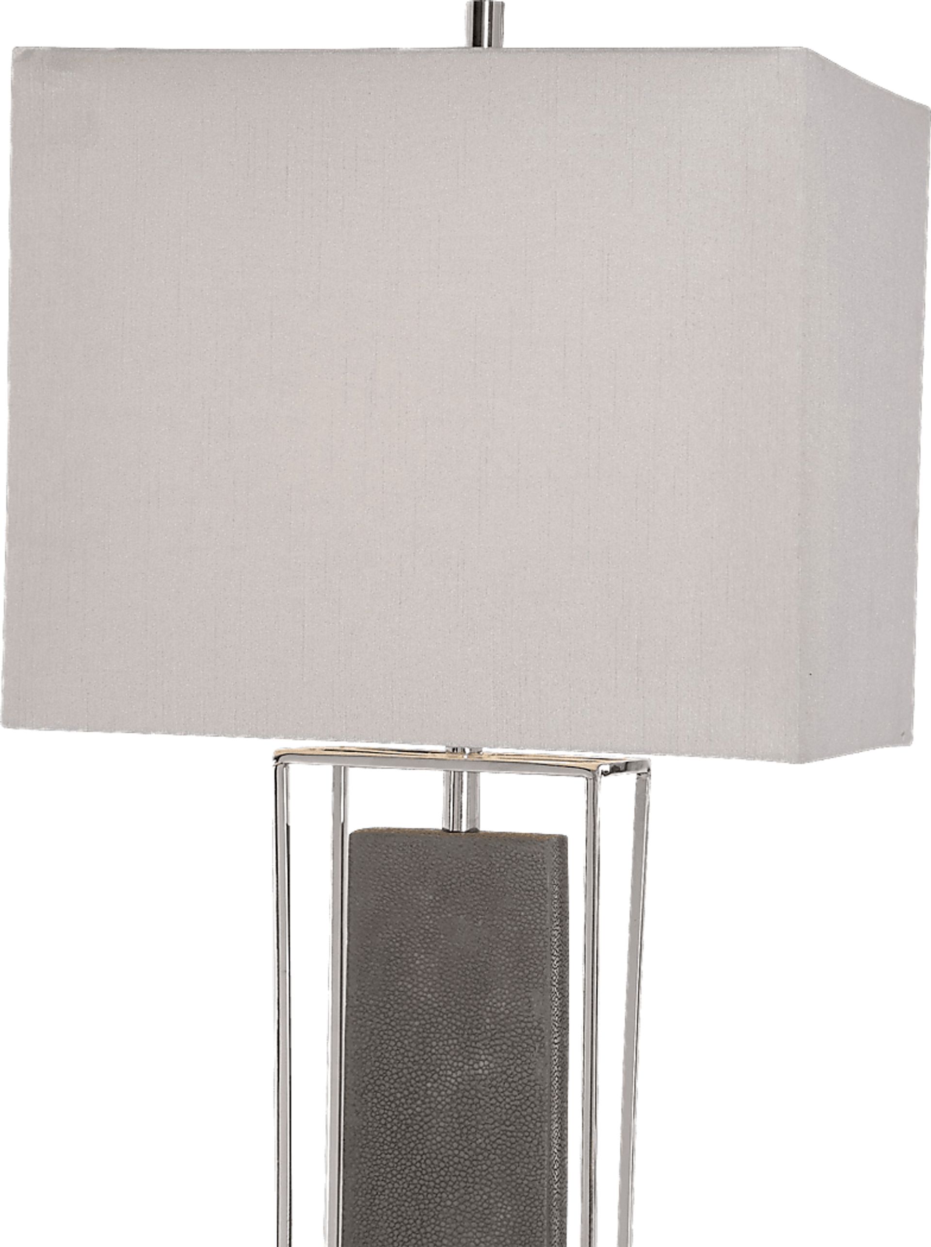 Lilian Lane Gray Lamp - Image 3