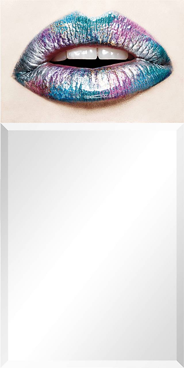Lillie's Colors Blue Mirror - Thumbnail - Image 1