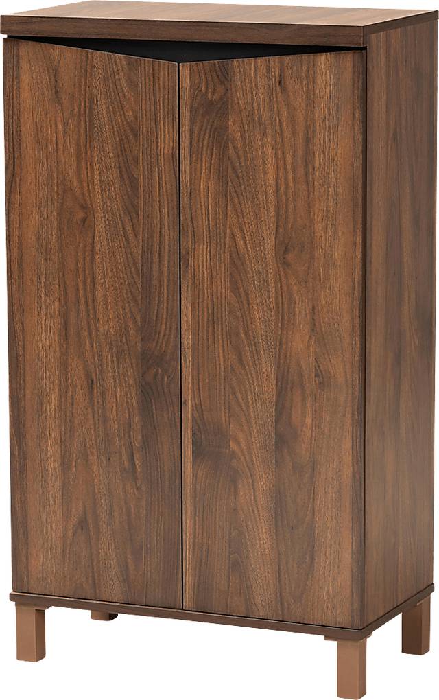 Lilligard Brown Shoe Storage Cabinet - Thumbnail - Image 1