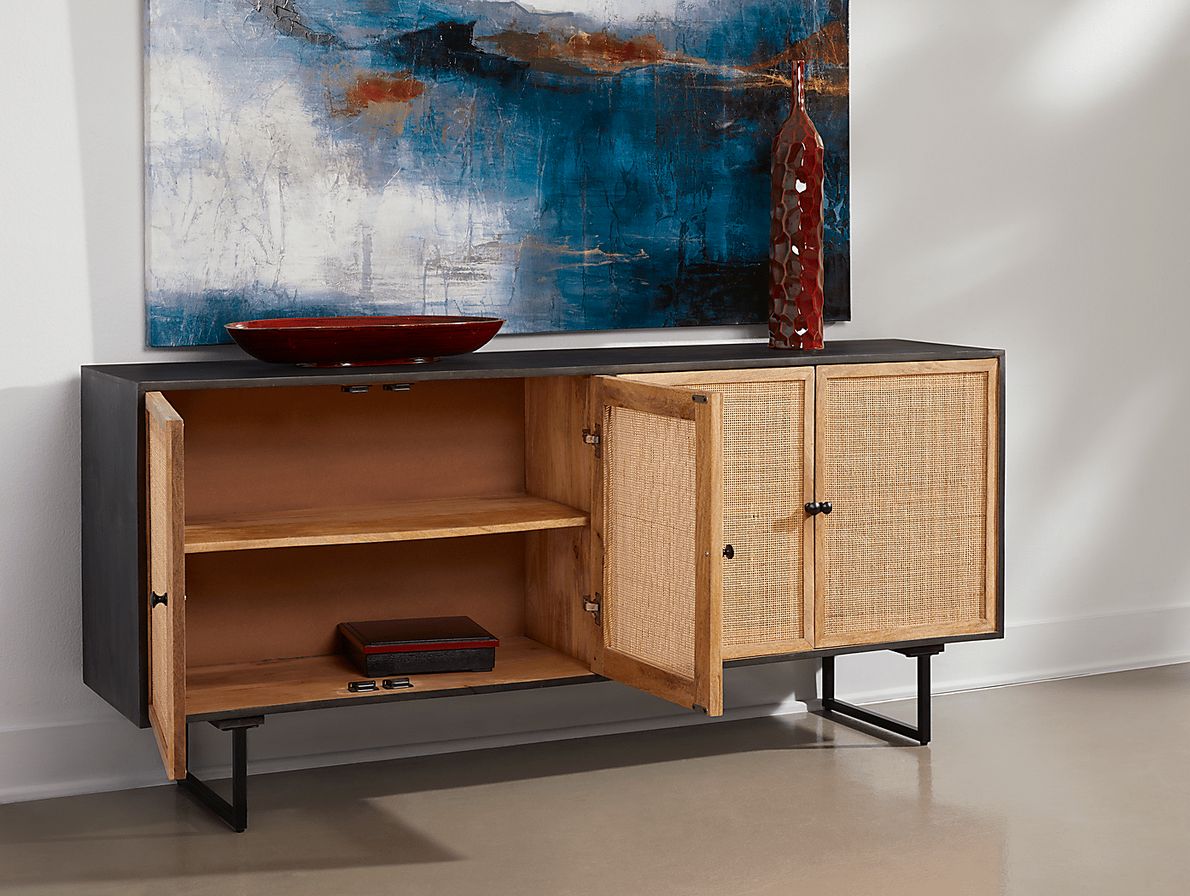 Lillipark Black Credenza