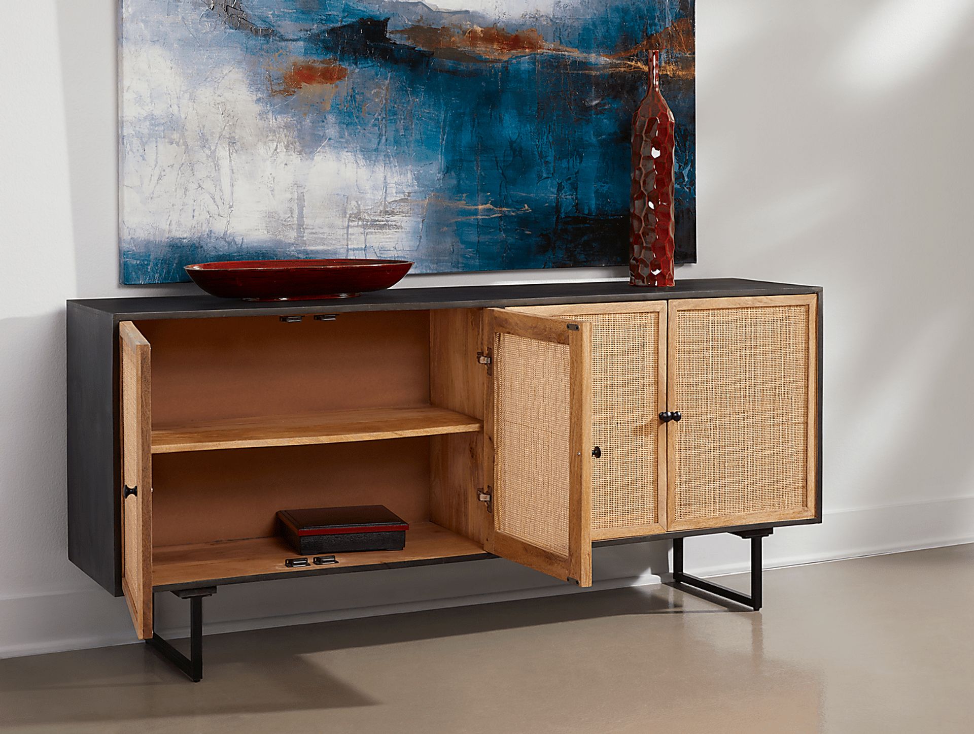 Lillipark Black Credenza - Image 7