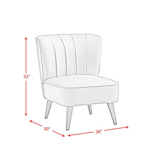 Liloa Blush Accent Chair - Thumbnail - Image 10