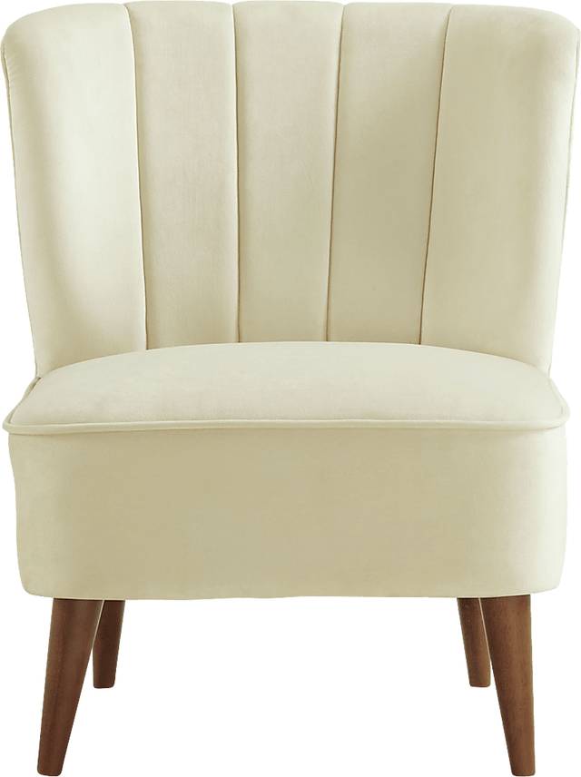 Liloa Cream Accent Chair - Thumbnail - Image 2