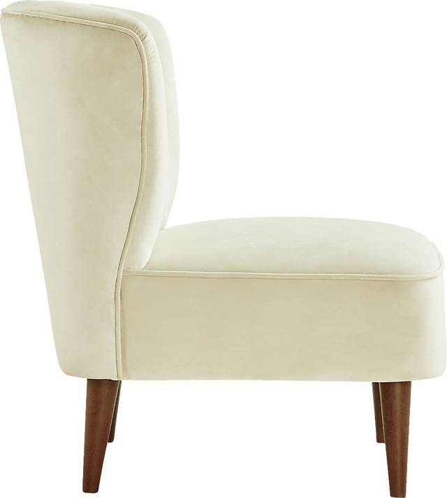 Liloa Cream Accent Chair - Thumbnail - Image 3