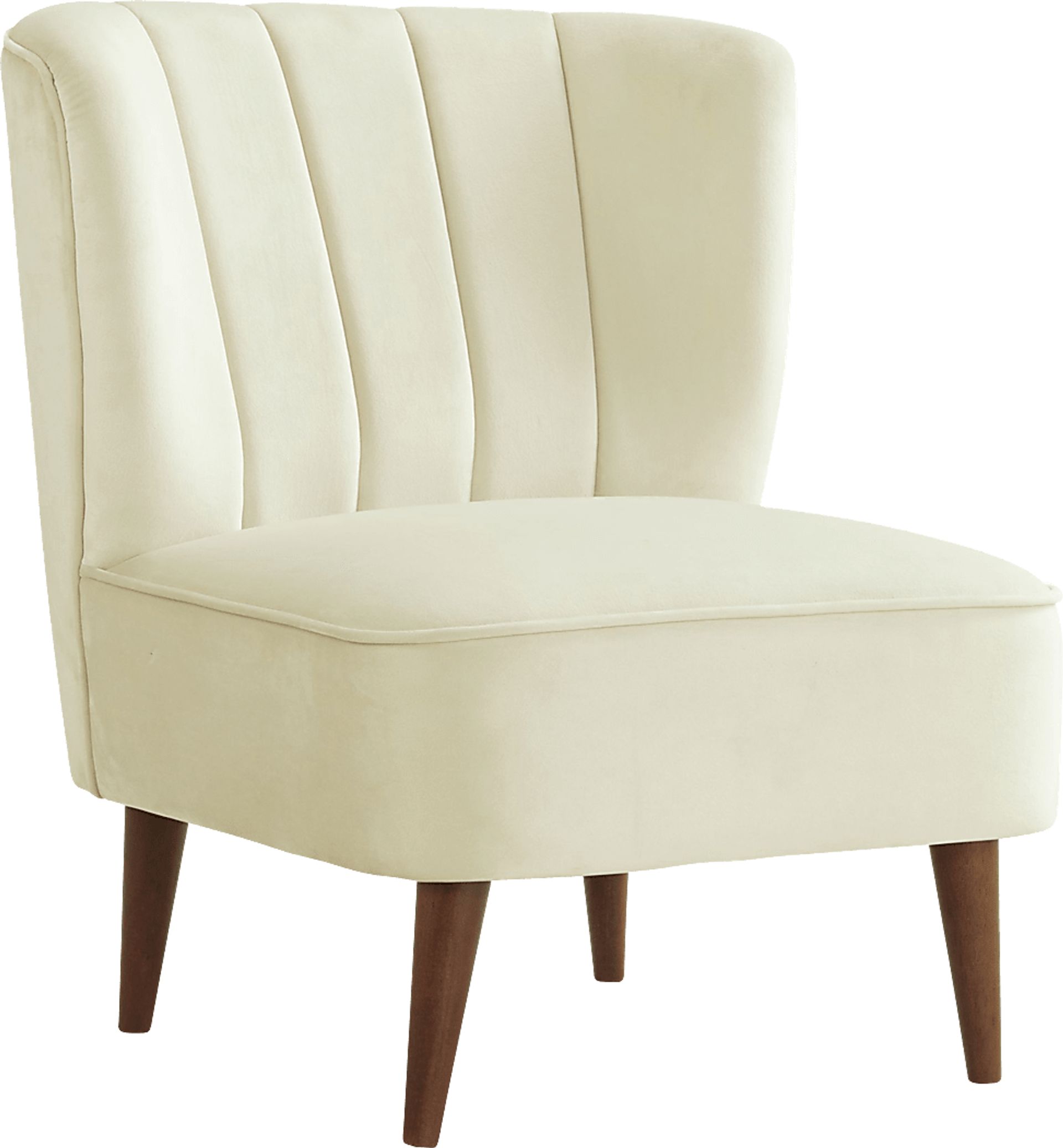 Liloa Cream Accent Chair - Image 1