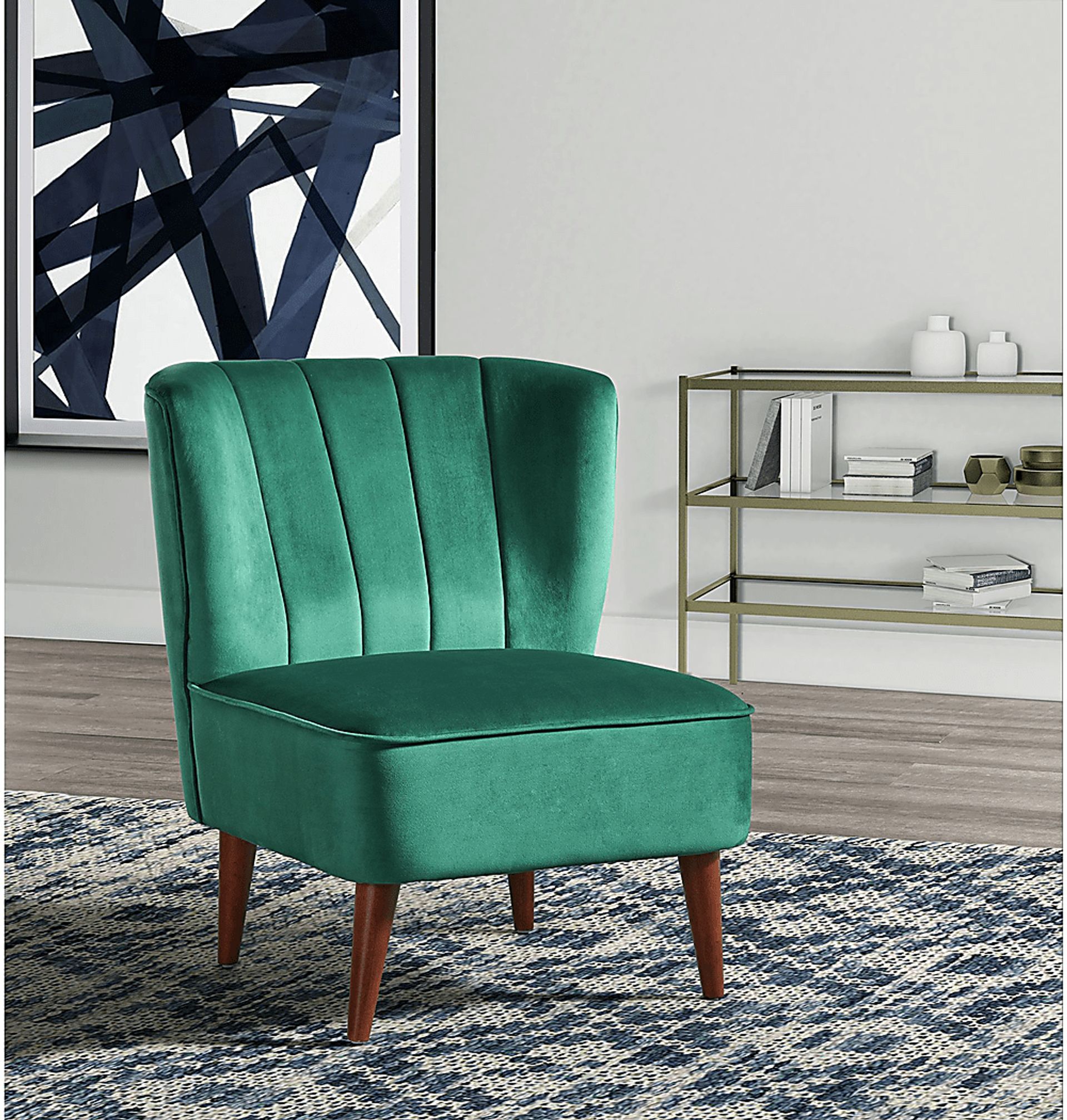 Liloa Emerald Accent Chair - Image 8