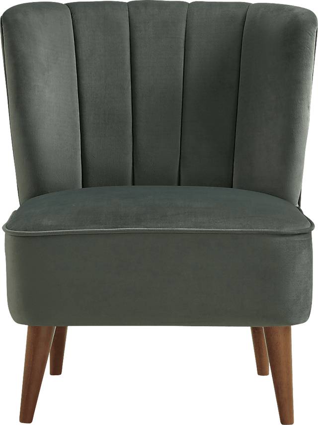 Liloa Gray Accent Chair - Thumbnail - Image 2